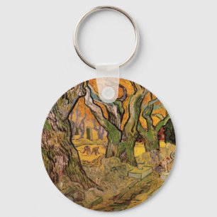 Die Straßenausbesserer von Vincent van Gogh Schlüsselanhänger