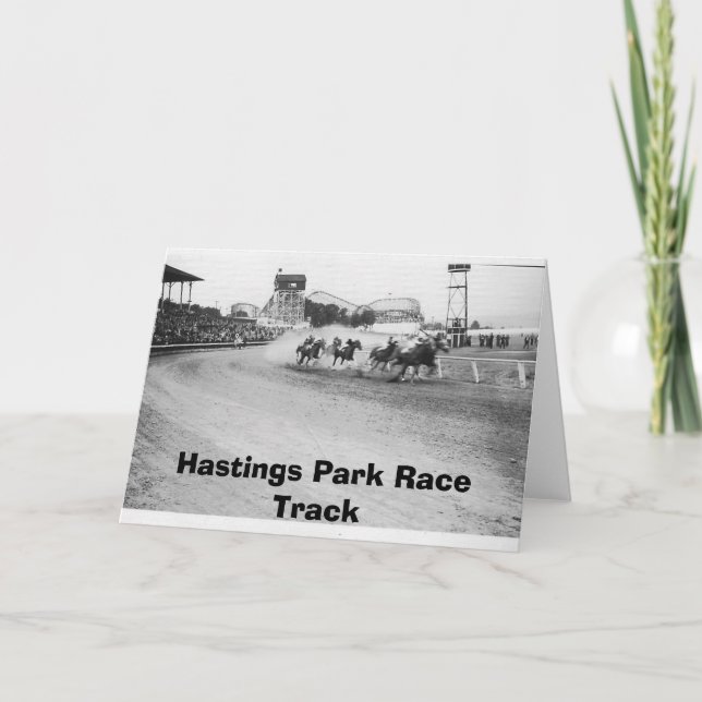 die Strecke, Hastings Park Race Track Karte (Vorderseite)