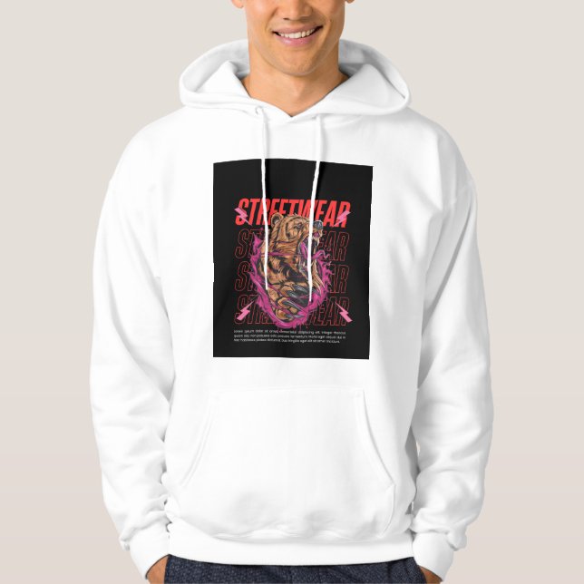 Die Streetwear Hoodie (Vorderseite)