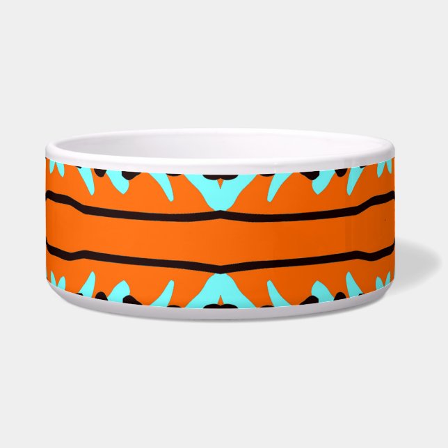 Die Streifen sind in Aquarellfarben gehalten, farb Napf (Vorderseite)