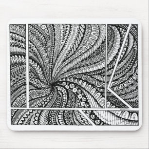 Die Strudel-Auflage Mousepad