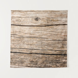 Die Struktur eines alten Holzbügels ohne Rinde mit Wandteppich