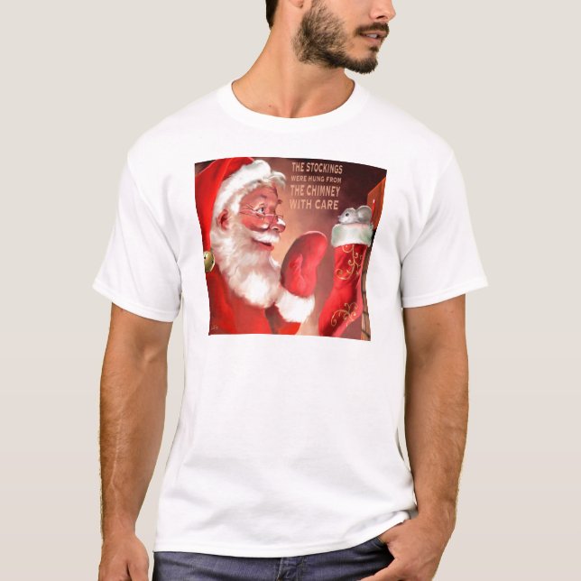 Die Strümpfe wurden durch das c gehangen T-Shirt (Vorderseite)