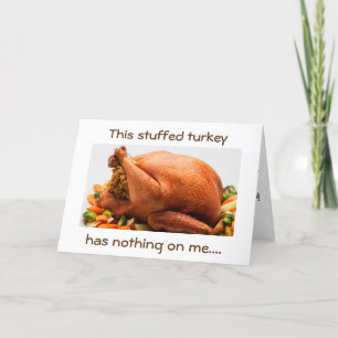 DIE STUFFED TÜRKEI HAT NICHTS, WAS MIR MIT LIEBE G FEIERTAGSKARTE