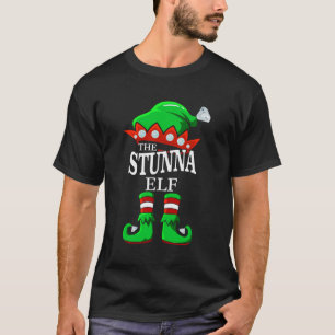 Die Stunna Elf Matching Group Familie Weihnachtsgi T-Shirt