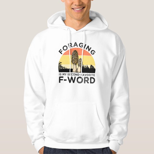 Die Suche ist mein zweites F-Wort (Mäusen) Hoodie (Vorderseite)