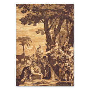 Die Suche nach Mose aus dem Buch der Exodus Tischnummer