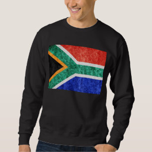 Die südafrikanische Flagge für Südafrika ist so be Sweatshirt
