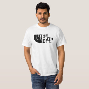 Die SüdHintern Northface Parodie-T-Shirts T-Shirt