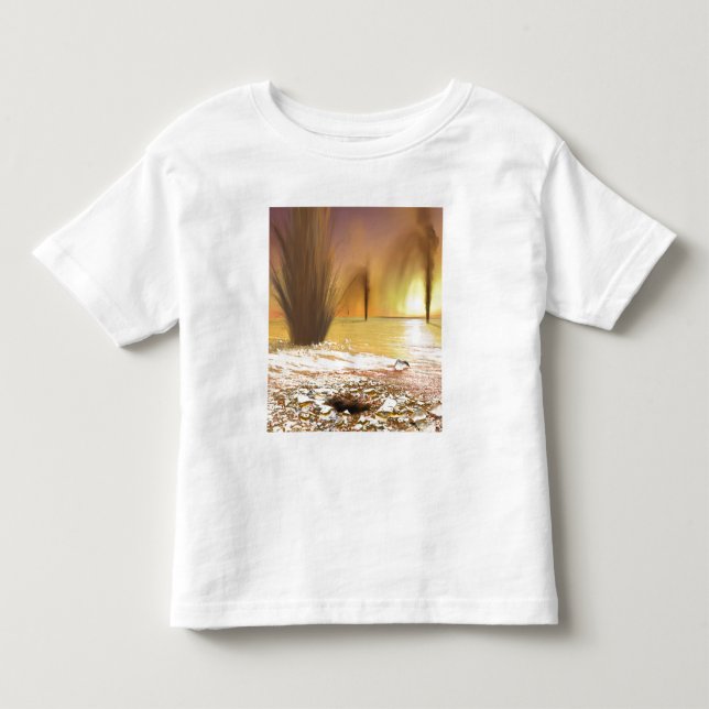 Die südliche Eismauer am Mars Kleinkind T-shirt (Vorderseite)