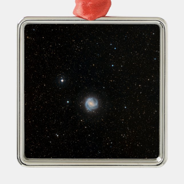 Die Südpinradgalaxie 2 Silbernes Ornament (Vorne)