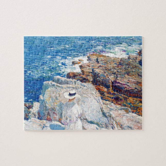 Die Südufer, appliziert von Childe Hassam (Horizontal)