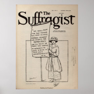 Die Suffragistinnen und die Suffrage-Rechte2. Juni Poster