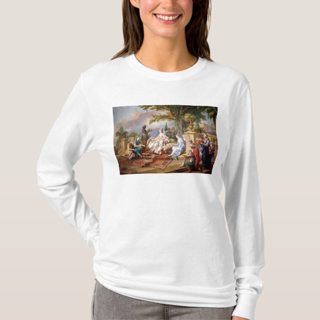 Die Sultanine gedient von ihren Eunuchen T-Shirt (Vorderseite)