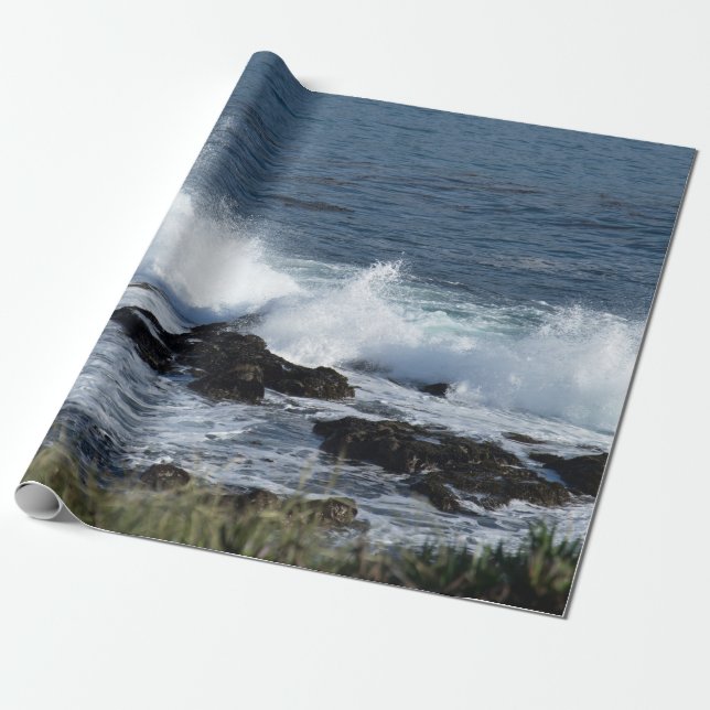 Die Surfanlage im Pazifischen Ozean Geschenkpapier (Ungerollt)