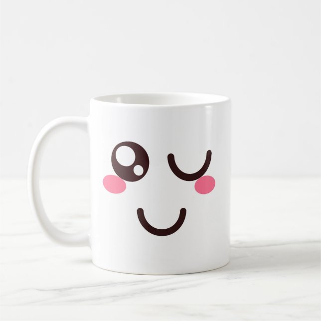 Die süße Gesichtstasse 3 Kaffeetasse (Links)