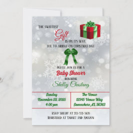 Die süßeste Geschenksdusche Einladung