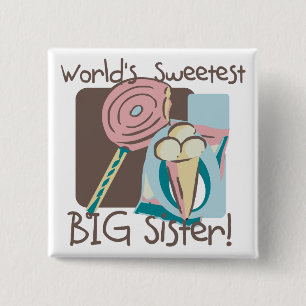 Die süßeste große Schwester der Welt Button