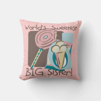 Die süßeste große Schwester der Welt Kissen