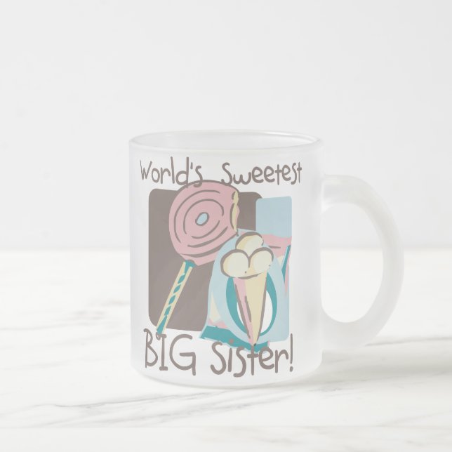 Die süßeste große Schwester der Welt Mattglastasse (Rechts)
