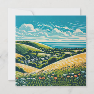 Die Sussex Downs Karte