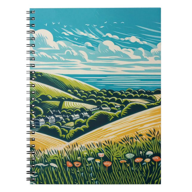 Die Sussex Downs Notizblock (Vorderseite)
