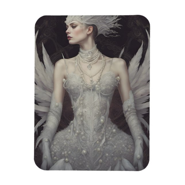 Die Swan Princess Magnet (Vertikal)