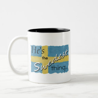 Die Swedest Sache…. Zweifarbige Tasse