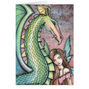 Die Sweet Beast Fairy and Dragon Card