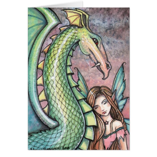 Die Sweet Beast Fairy and Dragon Card (Vorne)