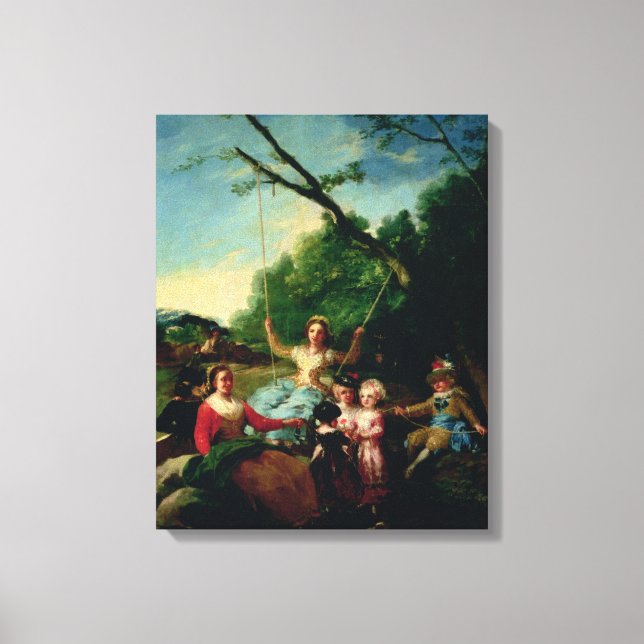 Die Swing Leinwanddruck (Vorderseite)