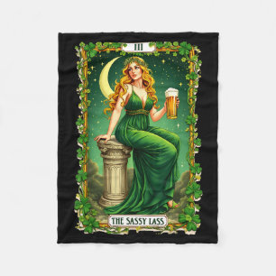 Die Sy L Elegant Tarotkarte St. Patrick’s Day  Fleecedecke