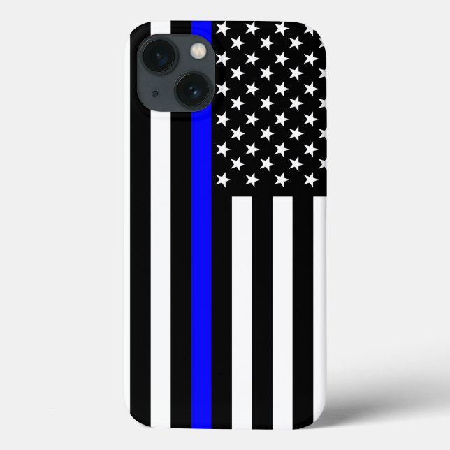 Die symbolische bläuliche Flagge der USA Case-Mate iPhone Hülle (Rückseite)