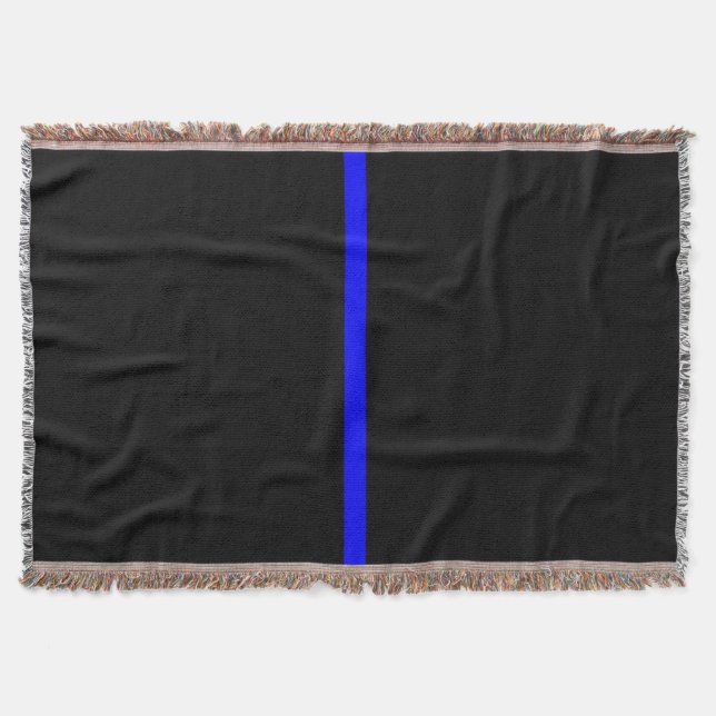 Die symbolische dünne blaue Linie horizontal schwa Decke (Vorderseite)