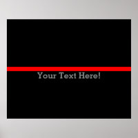 Die symbolische dünne rote Linie personalisieren d