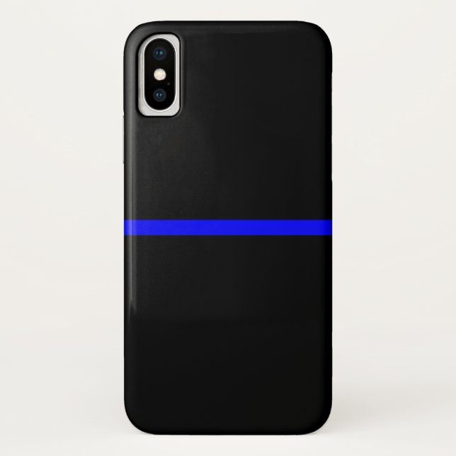 Die symbolträchtige, blauen Linien Case-Mate iPhone Hülle (Rückseite)
