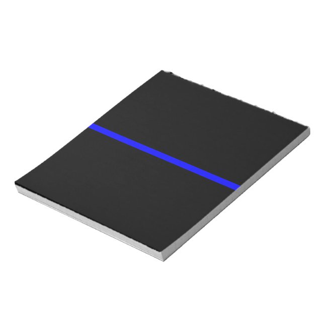 Die symbolträchtige, blauen Linien Notizblock (Rotiert)