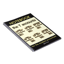 "Die t-Konten " Notizblock
