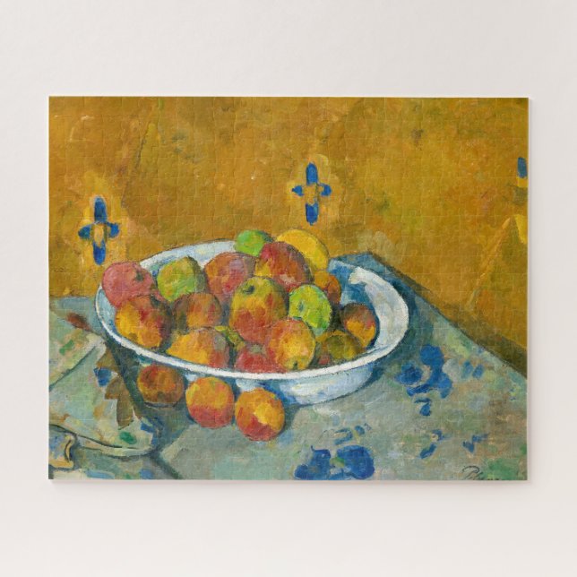 Die Tafel der Äpfel von Paul Cezanne (Horizontal)