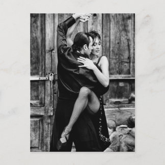 Die Tango Postkarte