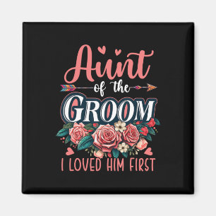 Die Tante des Grooms liebte ihn als erstes Kostüm. Magnet
