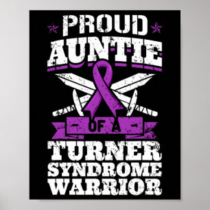 Die Tante eines Turner-Syndroms Krieger Poster