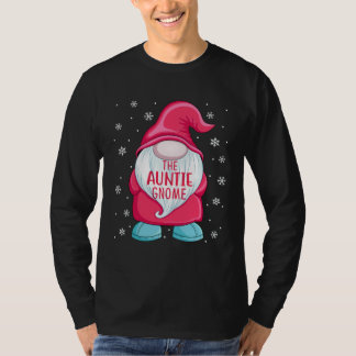 Die Tante Gnom Gnom Elf Weihnachten Tante passend T-Shirt