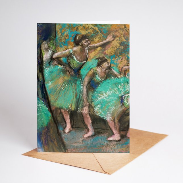Die Tänzer | Edgar Degas Karte (Von Creator hochgeladen)