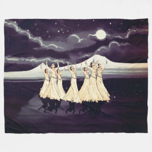Die Tänzer Fleece Blanket