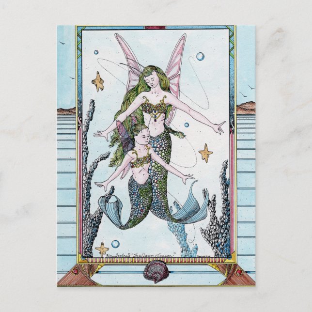 Die Tänzer Postkarte (Vorderseite)