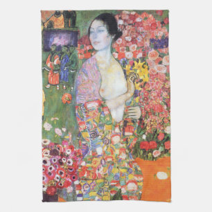 Die Tänzerin, Gustav Klimt Geschirrtuch