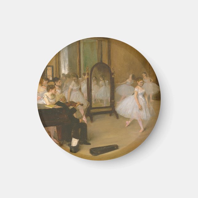 Die Tanzklasse (1870) Edgar Degas Magnet (Vorne)