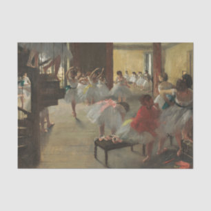 Die Tanzklasse, Degas Dekoupage Art Seidenpapier
