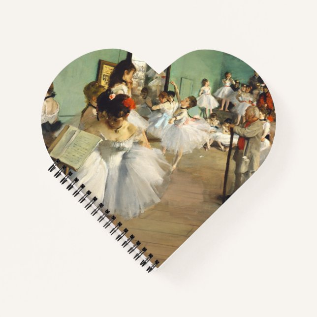 Die Tanzklasse Edgar Degas Notizbuch (Vorderseite)